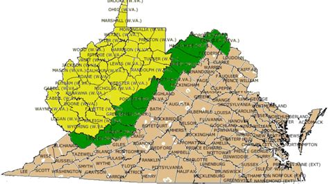 Map Virginia And West Virginia – Get Latest Map Update