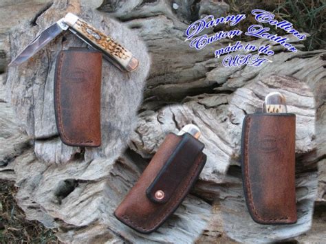 Buffalo Case Trapper Knife sheath, Vertical Carry Trapper Sheath ...