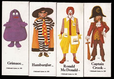 All sizes | McDonaldland Character Magnets - 1978 | Flickr - Photo Sharing!