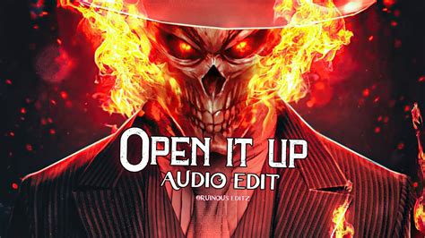 Open It Up - Edit Audio - YouTube