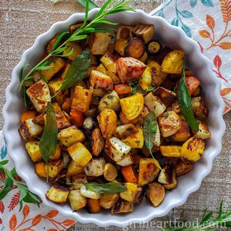 Roasted Root Vegetables Recipe | Girl Heart Food®