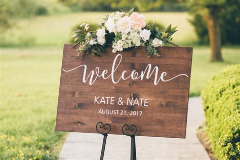 Wedding Welcome Sign. Wood Wedding Sign. Rustic Wedding Decor. Welcome Sign. Welcome Wedding ...