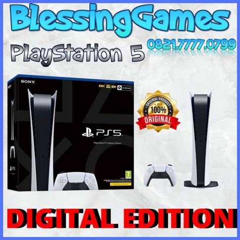 Jual PLAYSTATION V (PS5) DISK & DIGITAL EDITION di Seller gamers today ...