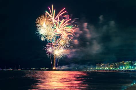 fireworks on beach - Your Friend at the Beach