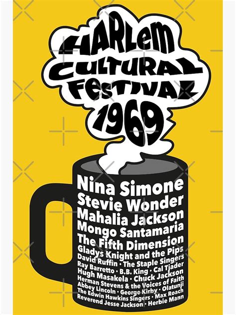 "Harlem Cultural Festival 1969 Poster" Poster for Sale by Lick-Design ...