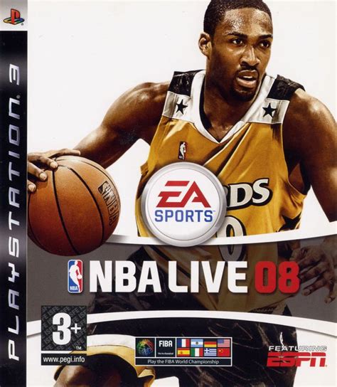 NBA Live 08 cover or packaging material - MobyGames