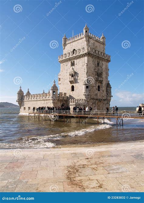 Belem Tower editorial photography. Image of fortress - 23283832