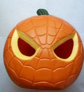 Easy Spiderman Pumpkin Pattern - how to make a spiderman halloween pumpkin! (looks cool) youtube ...