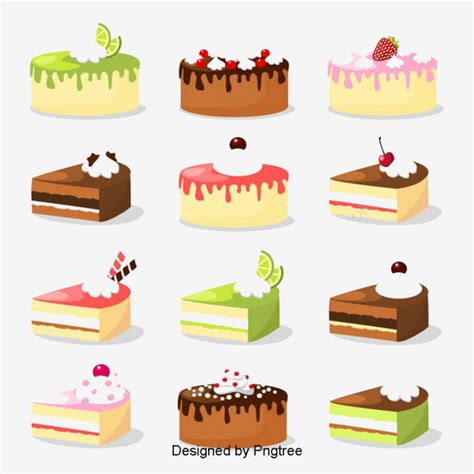 Cartoon Cake Cream Dessert, Cakes, Cream, Desserts PNG Transparent Clipart Image and PSD File ...