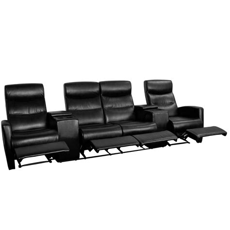 Theatre Couches - Hayworth 4 Seater Recliner Sofa