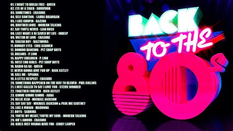 Back to the 80s - Greatest Hits 80s - Best Oldies Songs Of 1980s - Best ...