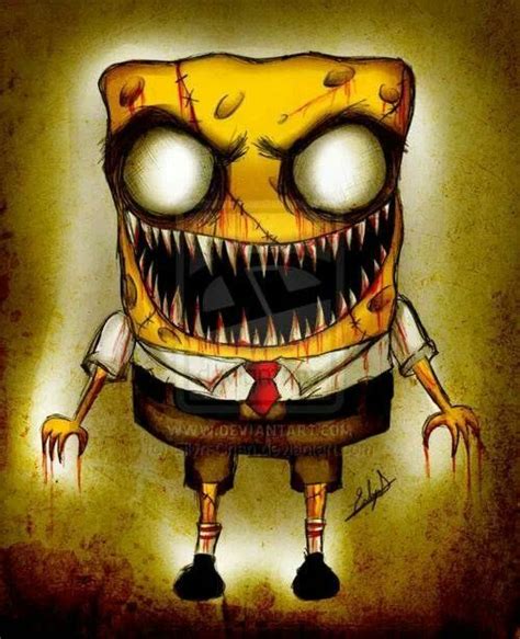 Pin by Jordan Sarah Weatherhead on Life without art is ... | Zombie cartoon, Spongebob drawings ...