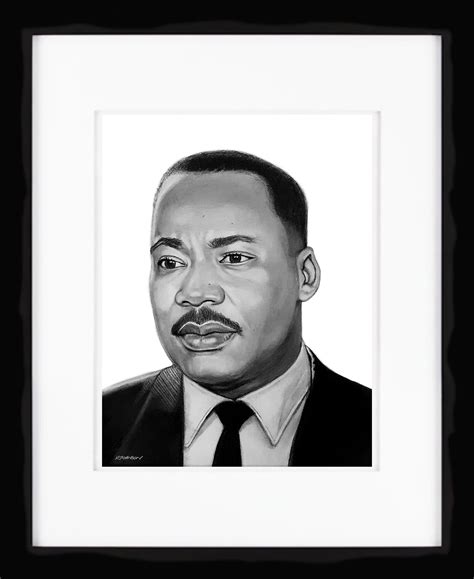 Martin Luther King Jr.: Martin Original Pencil Art