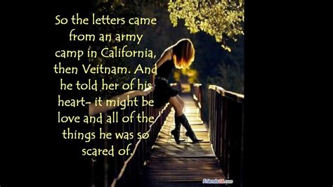 Dixie Chicks- Traveling Soldier w/ lyrics - YouTube