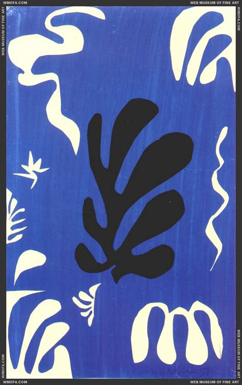 Composition on Blue Ground 1951 Matisse, Henri Henri Matisse, Matisse ...