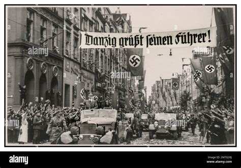 1939 invasion occupation with nazi swastika flags hi-res stock photography and images - Alamy