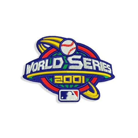 MLB 2001 | Machine Embroidery designs and SVG files