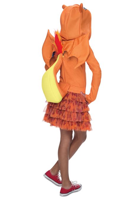 Girls Pokemon Charizard Costume