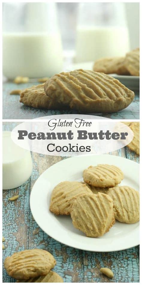 Gluten Free Peanut Butter Cookies - Officially Gluten Free