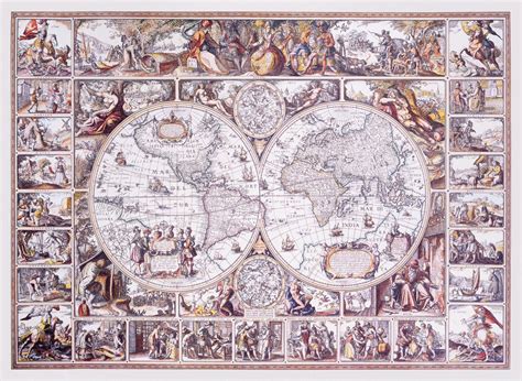 Puzzle The Age of Exploration Map 1010 wooden, 1 000 pieces ...