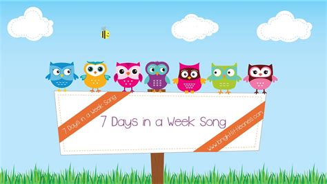 7 Days in a Week Song - YouTube