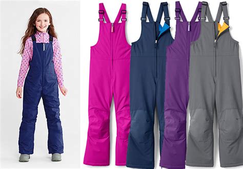 *HOT* $16.17 (Reg $55) Lands' End Kids' Snow Bibs