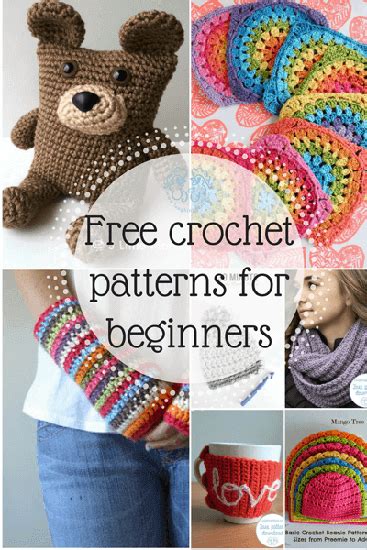 Free crochet patterns for beginners