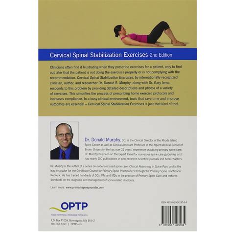 Neck Stabilization Exercises - Book To Stabilize The Cervical Spine