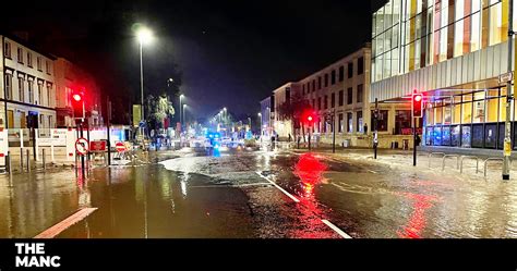 Oxford Road to remain closed for 'most of the day' due to serious flooding