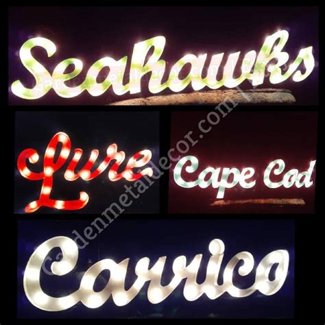 Custom Signs.custom Lighted Signs.lighted Signs.marquee - Etsy