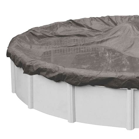 12-Year Winter Pool Cover For 24 Foot Round Above Ground Pools - Walmart.com