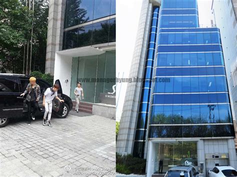 EXO at New SM Entertainment Building