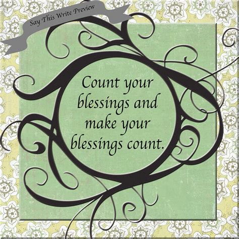 Count Your Blessings Quotes. QuotesGram