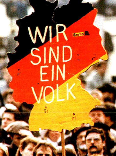 Germany-Reunification-demonstration-1990 - Past Daily: News, History, Music And An Enormous ...