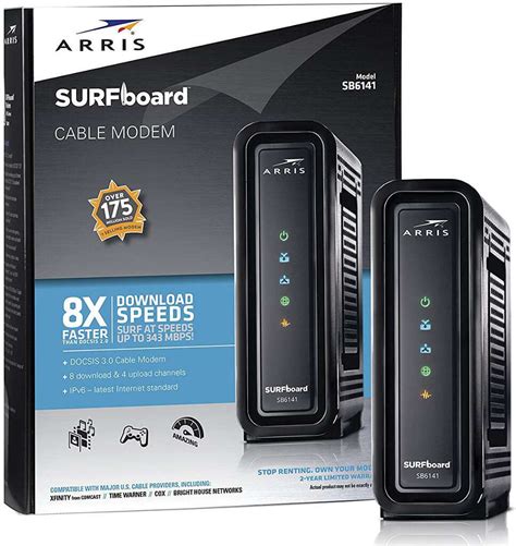 ARRIS SURFboard SB6141 Cable Modem – ApprovedModemList.com