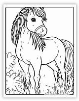 Coloring Pages Of Horses Printable – Rainyweathers sketch template