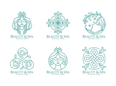 Beauty And Spa Logo Collection 10360980 Vector Art at Vecteezy