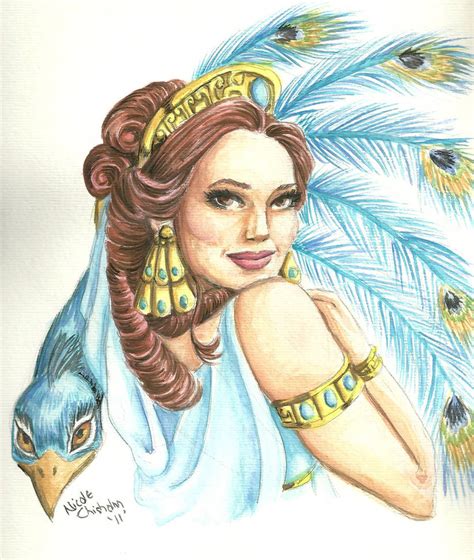 Goddess Hera by nikkispaintings on DeviantArt