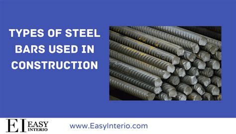 6 Types of Steel Bars Used In Construction