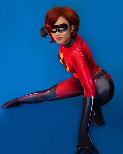 : Jumpsuit: Polyester - Super Stretchy : Costumes: ElastiGirl Cosplay ...