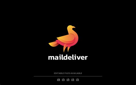 Dove Color Gradient Logo Style #238932 - TemplateMonster