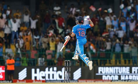 [WATCH] Virat Kohli jumps in celebration upon reaching his 47th ODI ...