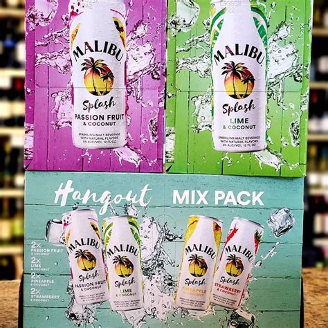 Malibu Rum Released Splash Coconut Drinks, So Summer Is Here Early