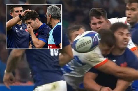 France captain Antoine Dupont rushed to hospital after sickening clash ...