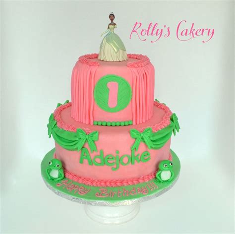 Princess Tiana Cake - CakeCentral.com