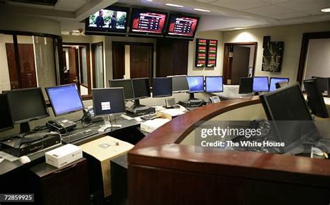 Renovated White House Situation Room Waits For Official Opening Photos and Premium High Res ...