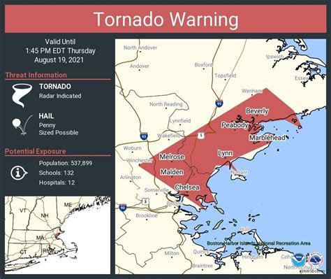 Tornado Warning Lifted In Malden, Surrounding Towns | Malden, MA Patch