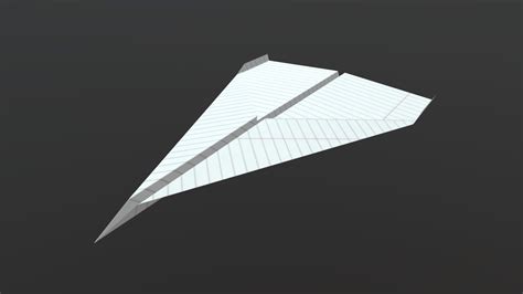 paper airplane - Download Free 3D model by Turtle_Flipper ...