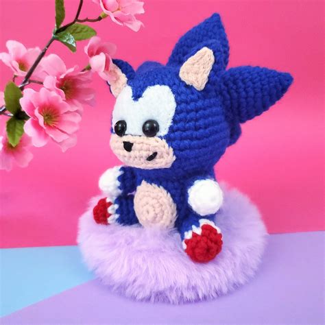 Handmade Chibi Sonic the Hedgehog Amigurumi Plush | Etsy