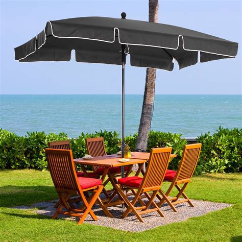 Parasol Rectangulaire Inclinable Diamètre 2 M | Leroy Merlin